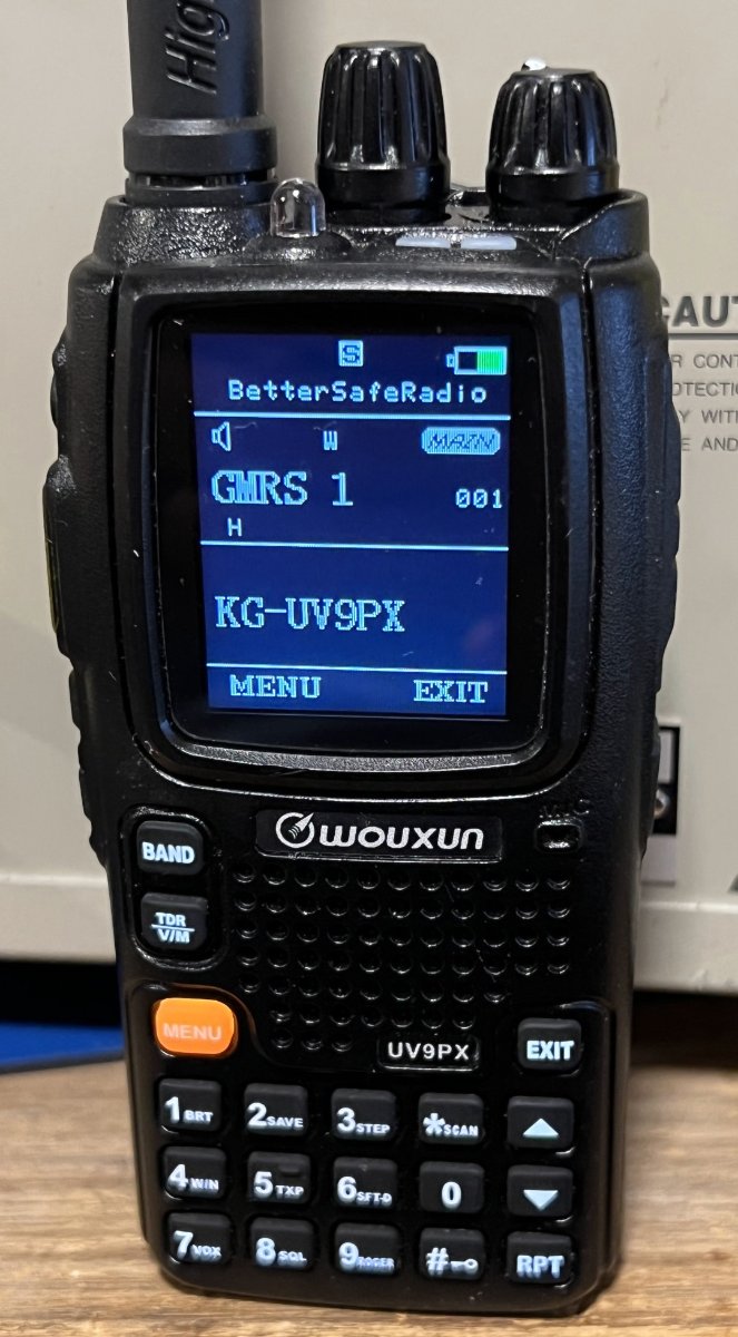 SOLD: Wouxun KG-UV9PX (unlocked, TX on GMRS) -- $140 + actual shipping ...